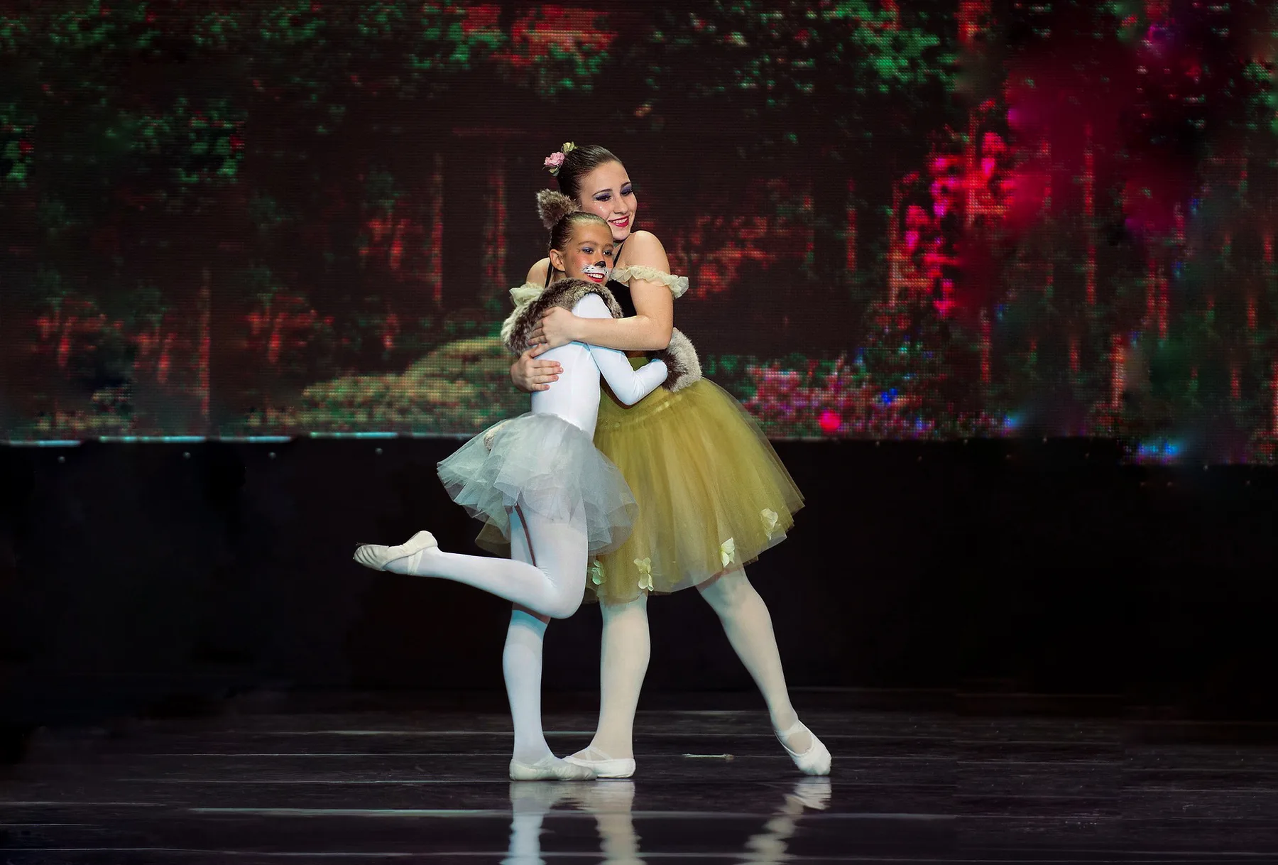 Nika Ballet students performing on stage